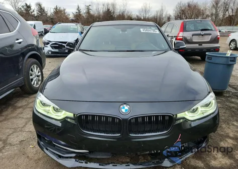 2017 BMW 330 Xi из США, поврежденный, VIN WBA8D9G3XHNU64985